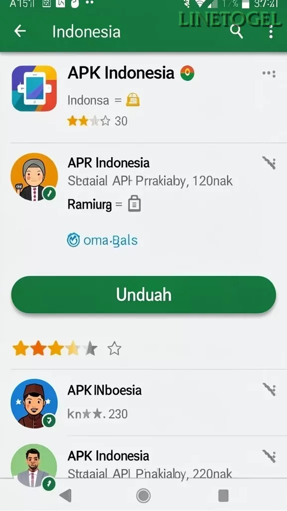 Cuplikan layar PASAR123 — pengaturan akun