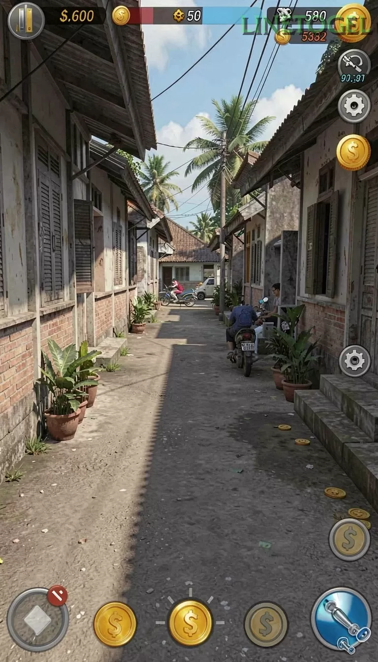 Cuplikan layar RIP3 — menu navigasi