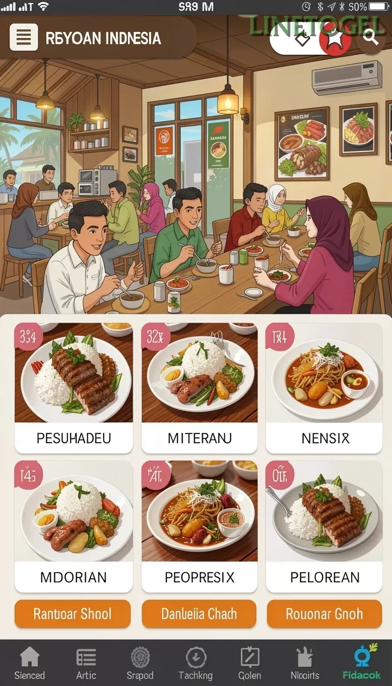 Cuplikan layar KOPI77 — aktivitas
